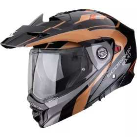 Casque Scorpion ADX-2 Kamps Noir Cuivre