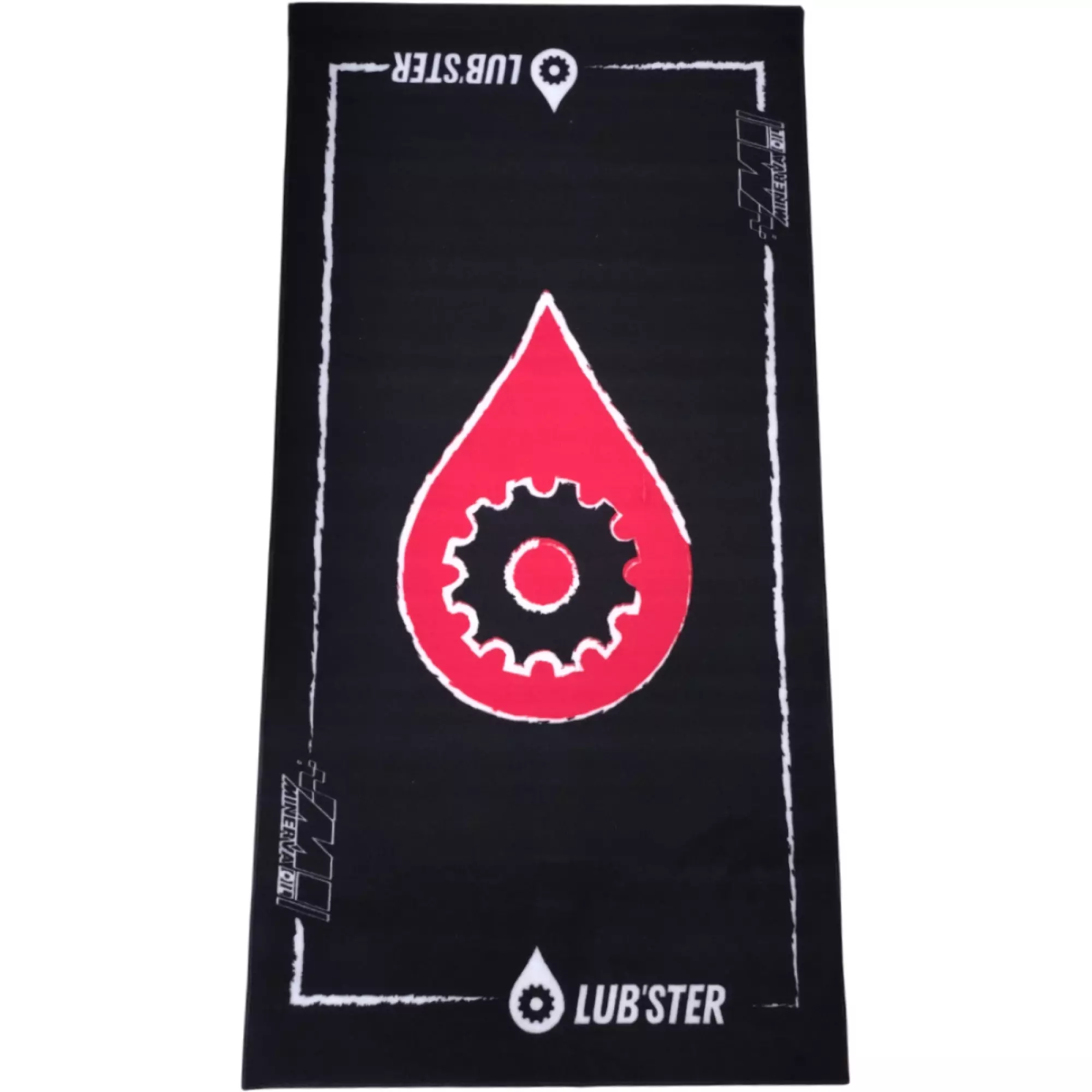 Tapis Environnemental Lub'ster 200 X 100 Noir Rouge CE/FFM/FIM