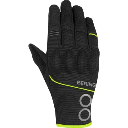 Gants Bering Nassau Noir Fluo