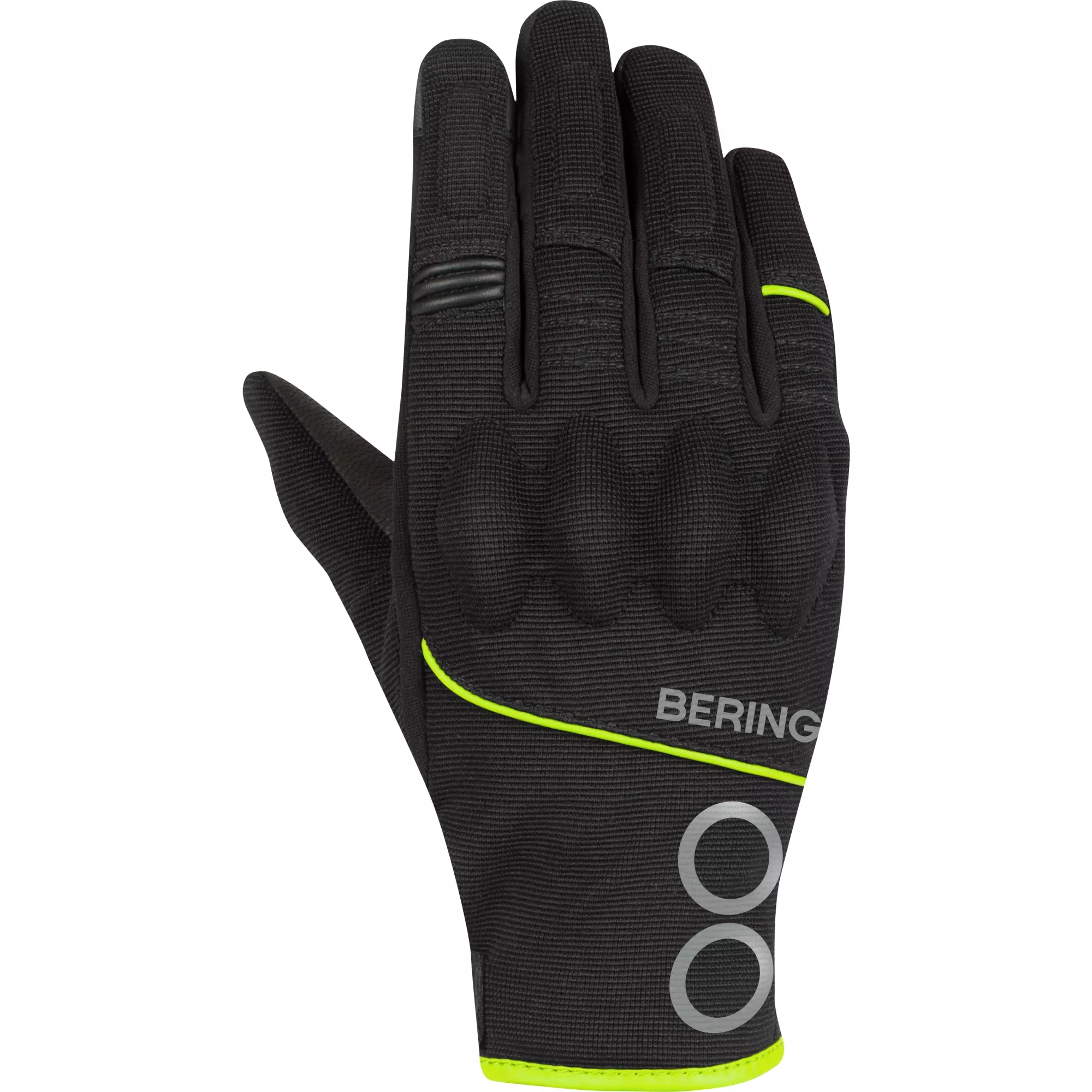 Gants Bering Nassau Noir Fluo