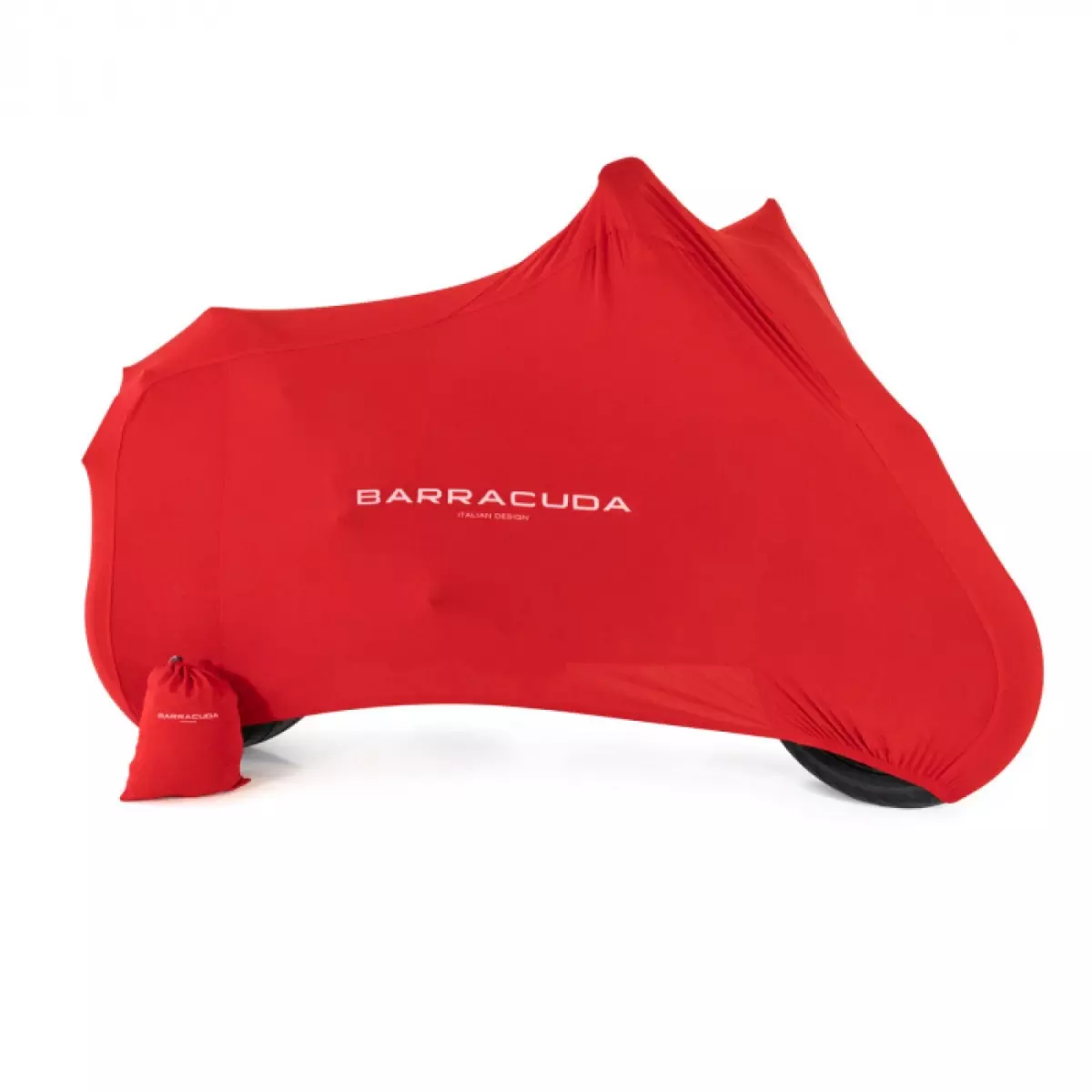 Housse Moto Barracuda Intérieur Rouge (Taille XL)