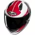 Casque HJC C10 Hiper MC1 Blanc Rouge Gris