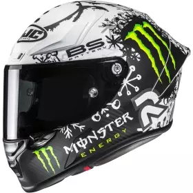 Casque HJC RPHA 1 V2 Carbone Fabio Quartararo Snow Diablo