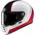 Casque HJC V10 Hodu MC1 Blanc Noir Rouge