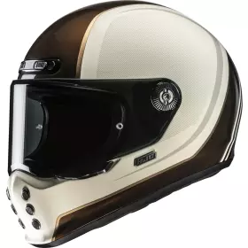 Casque HJC V10 Hodu MC9 Beige Marron