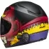 Casque Enfant HJC Y10 Frank MC1SF Rouge Noir Mat