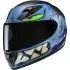 Casque Enfant HJC Y10 Frank MC2SF Bleu Noir Mat