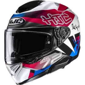 Casque HJC RPHA 72 Goldy MC21 Blanc Rouge Noir