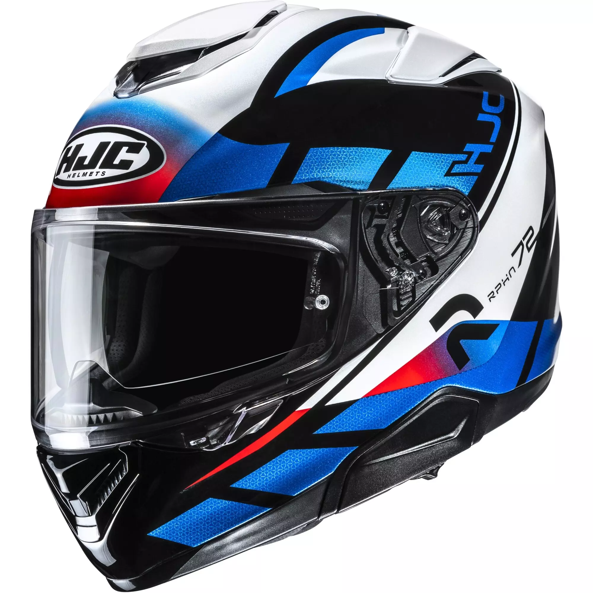 Casque HJC RPHA 72 Value MC21 Blanc Bleu Noir