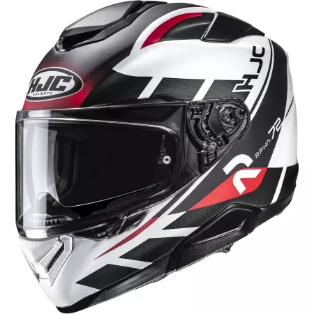 Casque HJC RPHA 72 Value MC1SF Blanc Rouge Noir Mat