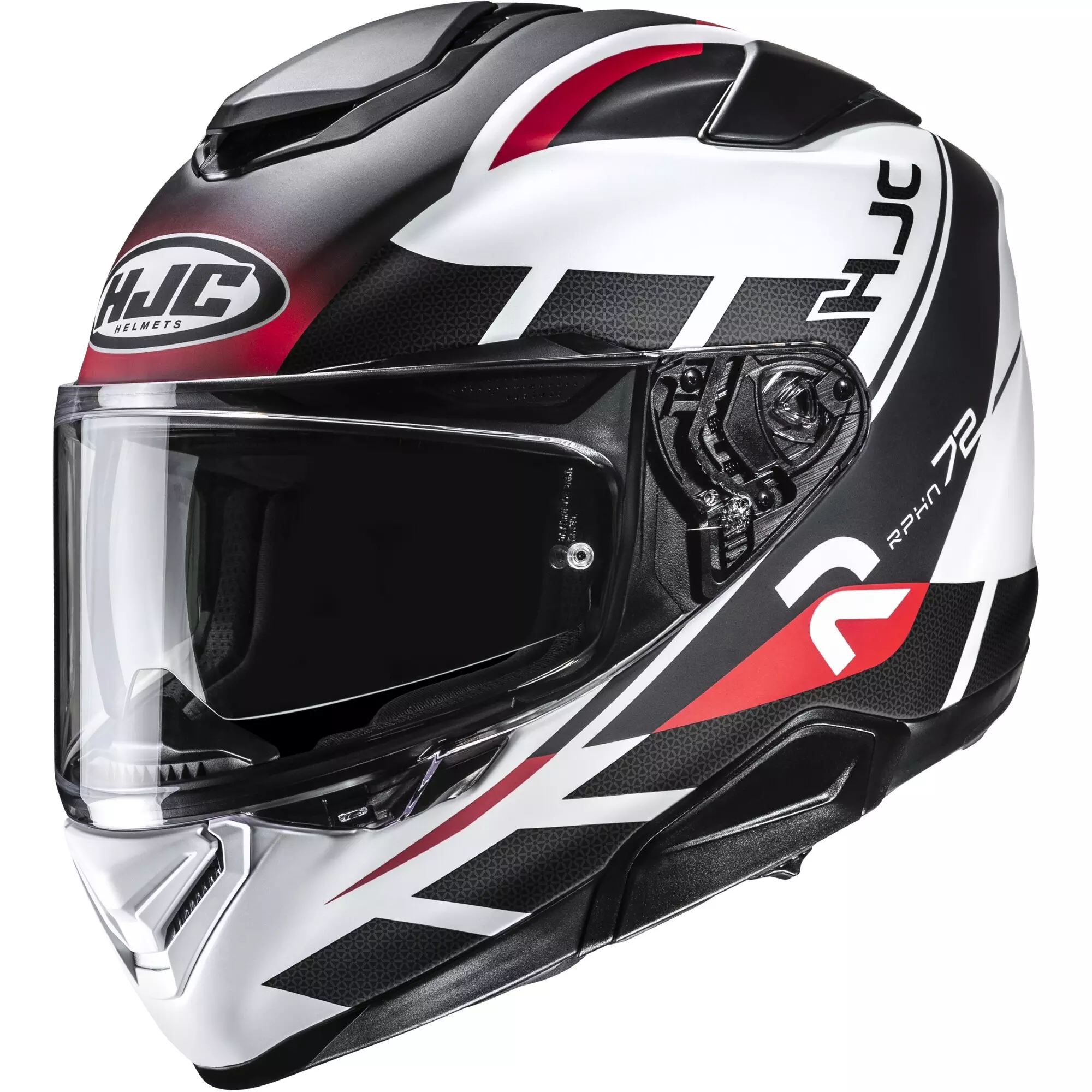 Casque HJC RPHA 72 Value MC1SF Blanc Rouge Noir Mat