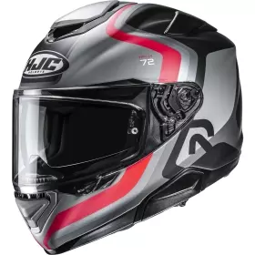 Casque HJC RPHA 72 Ernem MC1SF Noir Gris Rouge Mat