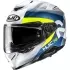 Casque HJC RPHA 72 Phyta MC3H Bleu Blanc