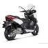 Silencieux Akrapovic Slip-On Yamaha X-Max 250 Carbone Inox