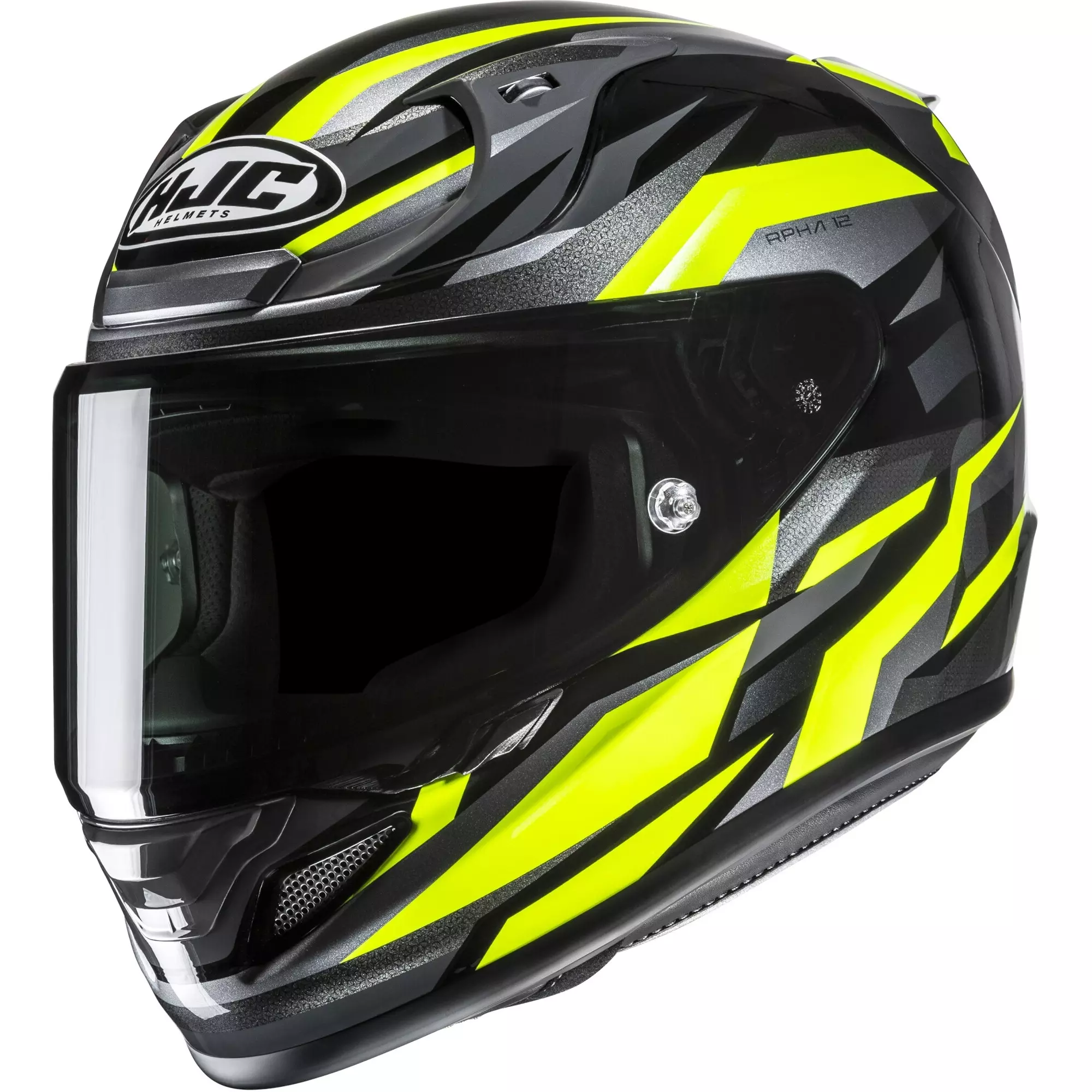 Casque HJC RPHA 12 Dravix MC3H Noir Jaune