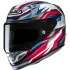 Casque HJC RPHA 12 Dravix MC21 Rouge Blanc Gris