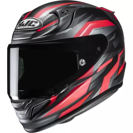 Casque HJC RPHA 12 Dravix MC1SF Rouge Noir Mat