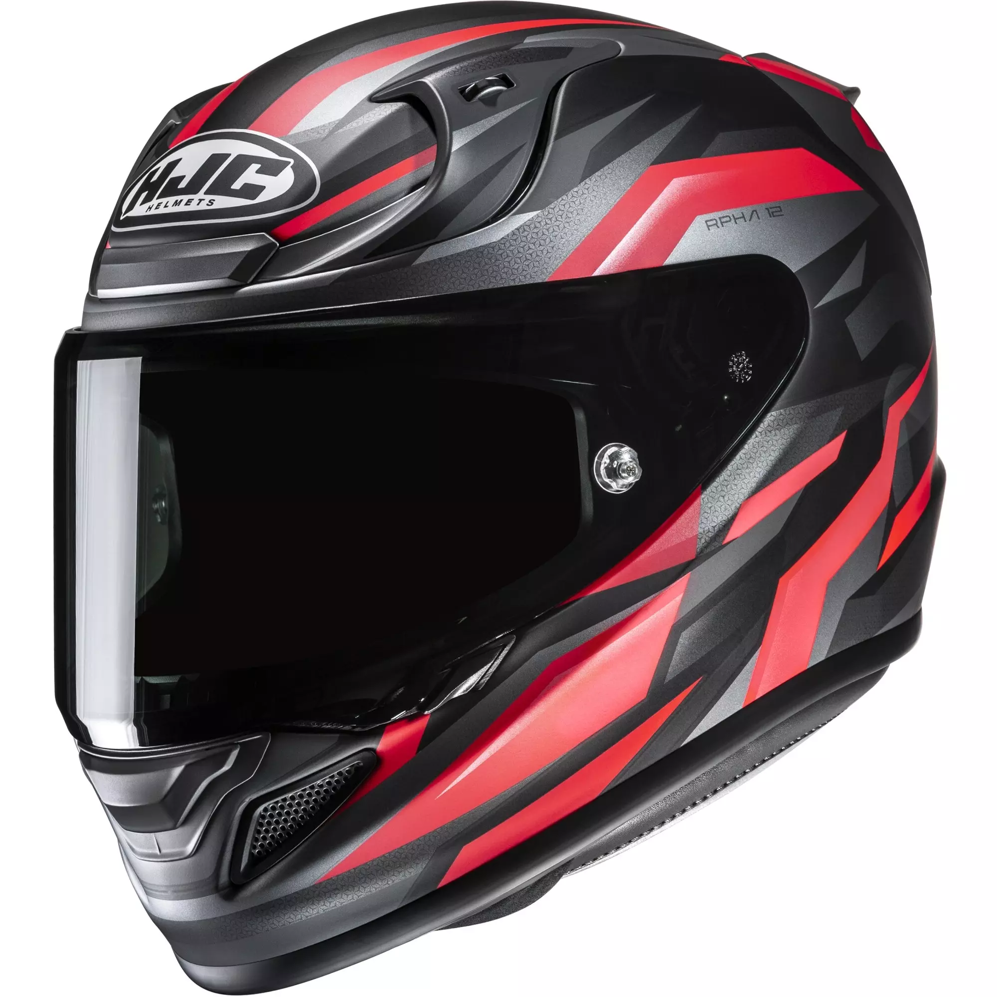 Casque HJC RPHA 12 Dravix MC1SF Rouge Noir Mat