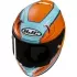 Casque HJC RPHA 12 Respon MC27SF Orange Bleu Mat