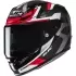 Casque HJC RPHA 12 Carbon Xentra MC1 Noir Blanc Rouge