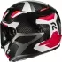 Casque HJC RPHA 12 Carbon Xentra MC1 Noir Blanc Rouge