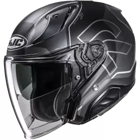 Casque HJC RPHA 31 Dereen MC5SF Noir Gris Mat