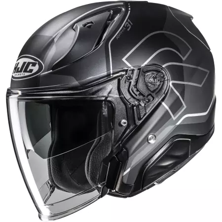 Casque HJC RPHA 31 Dereen MC5SF Noir Gris Mat