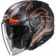 Casque HJC RPHA 31 Dereen MC6HSF Noir Orange Mat