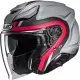 Casque HJC F31 Bask MC1SF Gris Noir Rose Mat