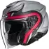 Casque HJC F31 Bask MC1SF Gris Noir Rose Mat