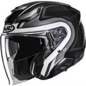 Casque HJC F31 Bask MC5 Noir Gris Blanc