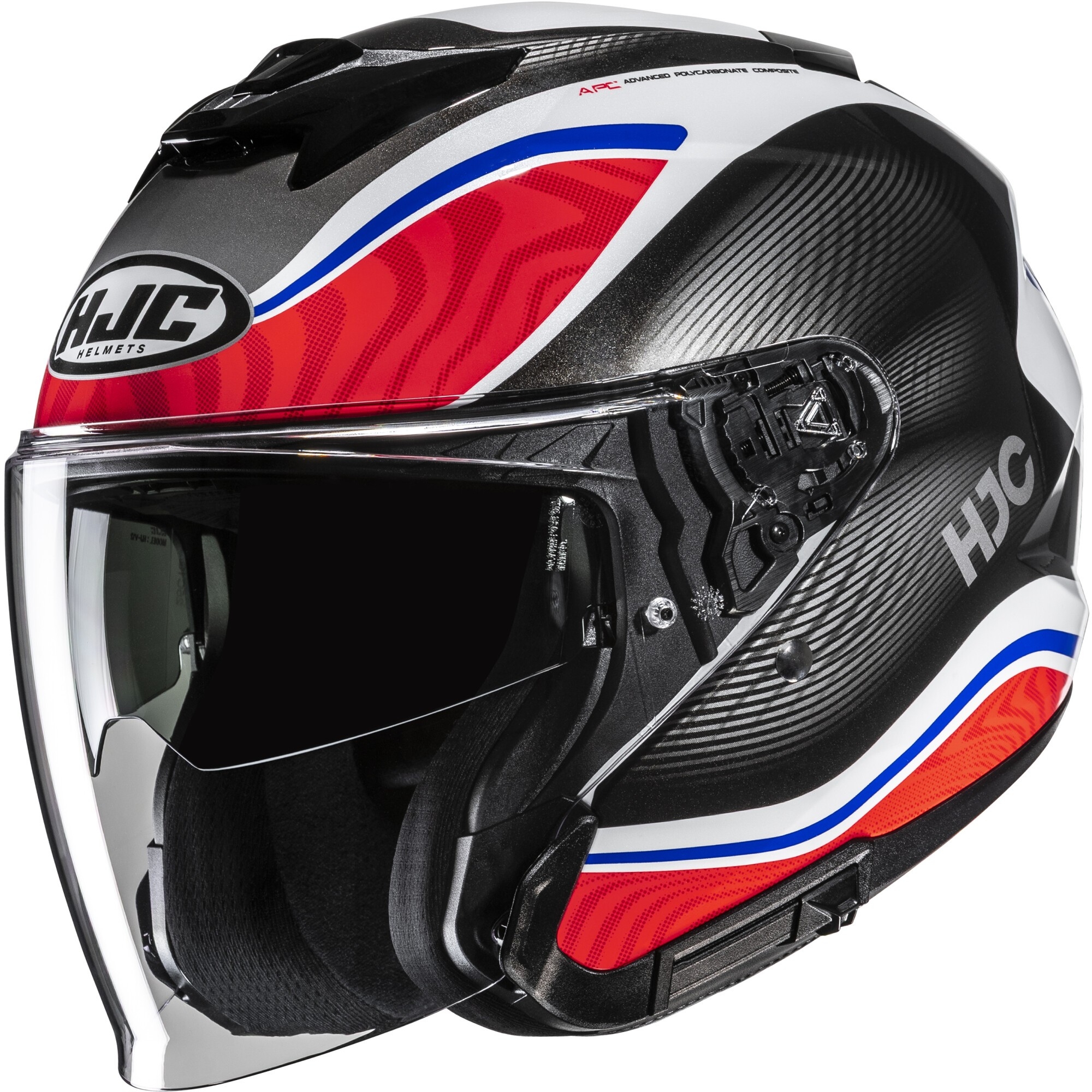 Casque HJC I31 Depe MC21 Noir Blanc Rouge