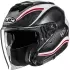 Casque HJC I31 Depe MC1 Noir Blanc Rouge