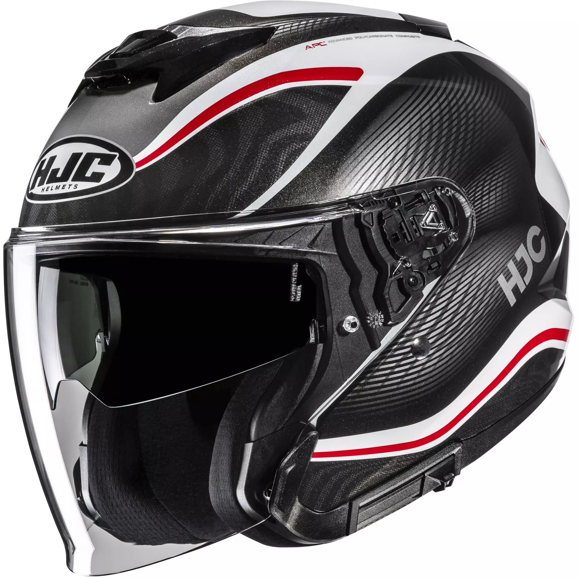 Casque HJC I31 Depe MC1 Noir Blanc Rouge