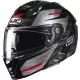 Casque HJC I91 Dusk MC1 Noir Gris Rouge