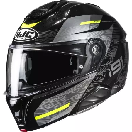 Casque HJC I91 Dusk MC3H Noir Gris Jaune
