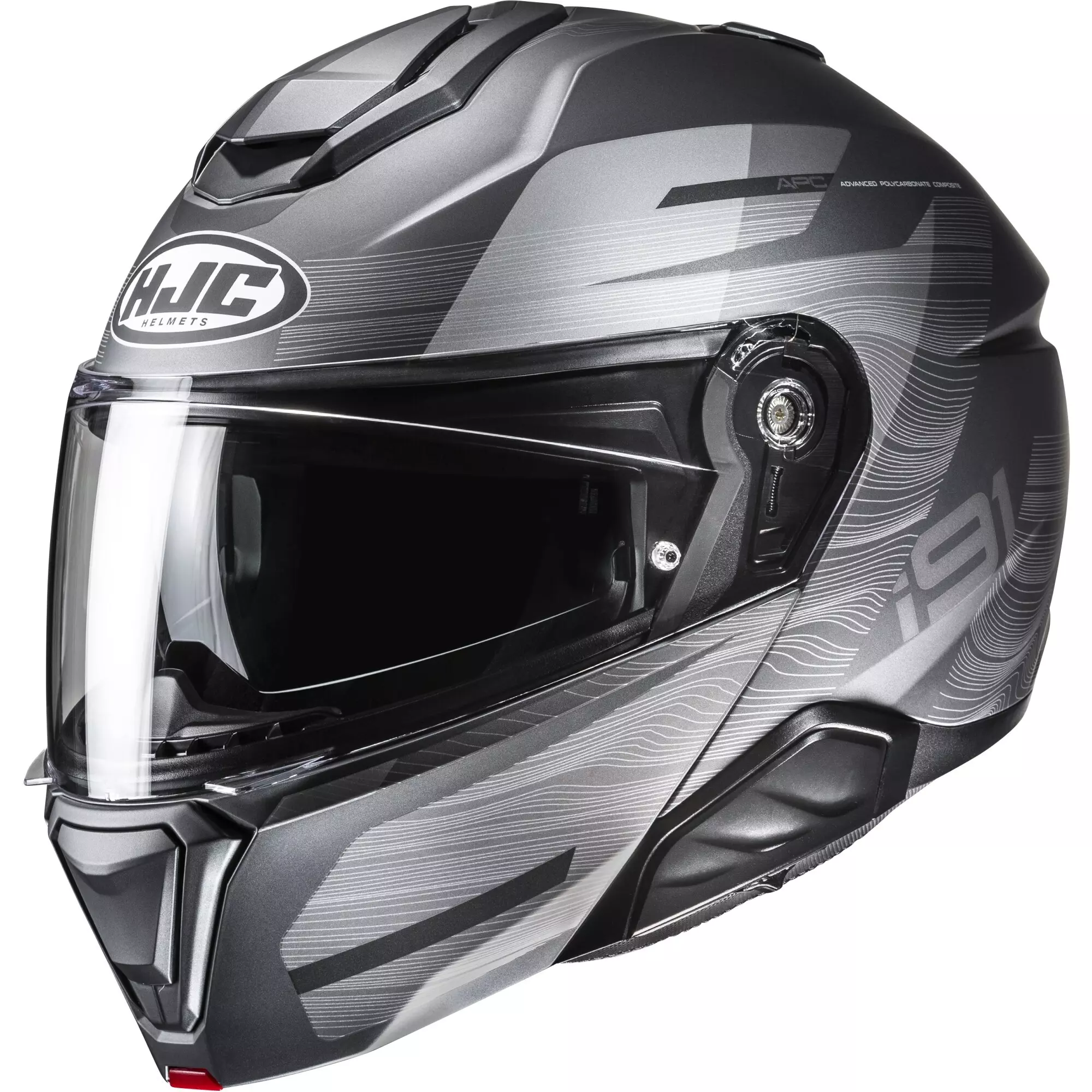 Casque HJC I91 Dusk MC5SF Noir Gris Mat