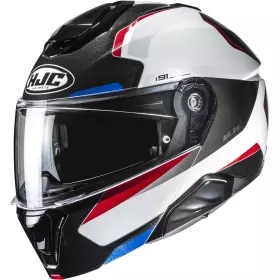 Casque HJC I91 Felio MC21 Blanc Noir Rouge