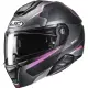 Casque HJC I91 Felio MC8SF Noir Gris Rose Mat