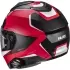 Casque HJC I91 Felio MC1SF Noir Rouge Mat