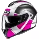 Casque HJC C91N Jyn MC8 Blanc Rose Noir