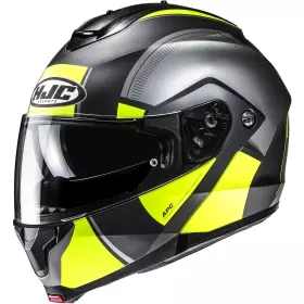 Casque HJC C91N Jyn MC3HSF Jaune Noir Mat