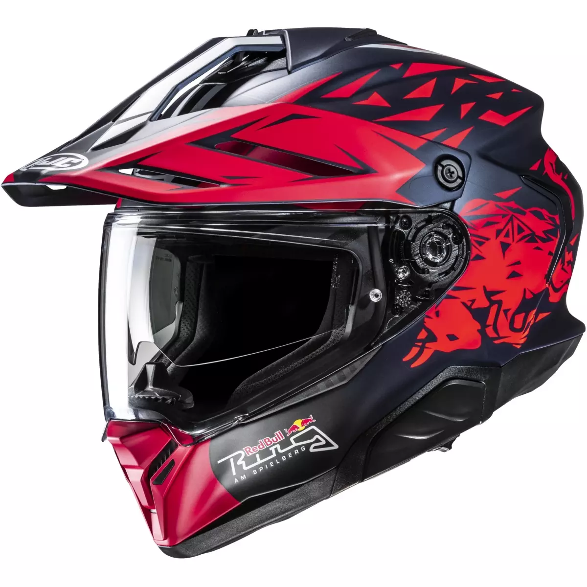 Casque HJC RPHA 60 Spielberg Red Bull MC21SF Rouge Bleu Mat