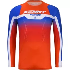 Maillot Cross Kenny Force Beach Dust Orange Bleu