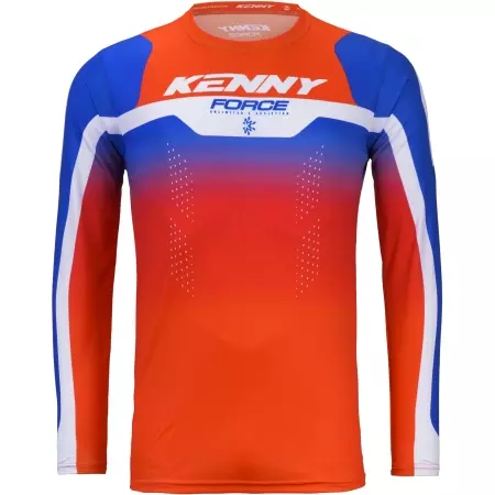 Maillot Cross Kenny Force Beach Dust Orange Bleu