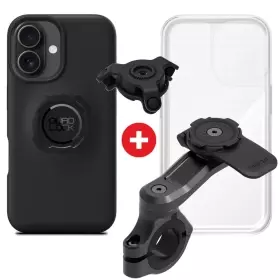 Pack Support Téléphone Étanche Moto Quad Lock iPhone 16