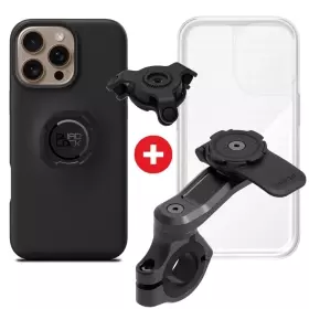 Pack Support Téléphone Étanche Moto Quad Lock iPhone 16 Pro Max