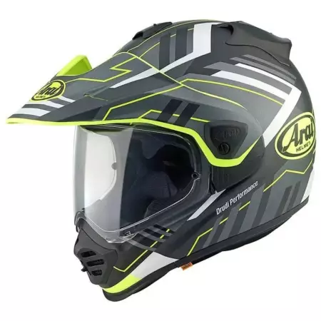 Casque Arai Tour-X5 Trail Jaune - Casque Intégral ARAI