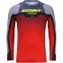 Maillot Cross Kenny Force Beach Dust Gris Rouge
