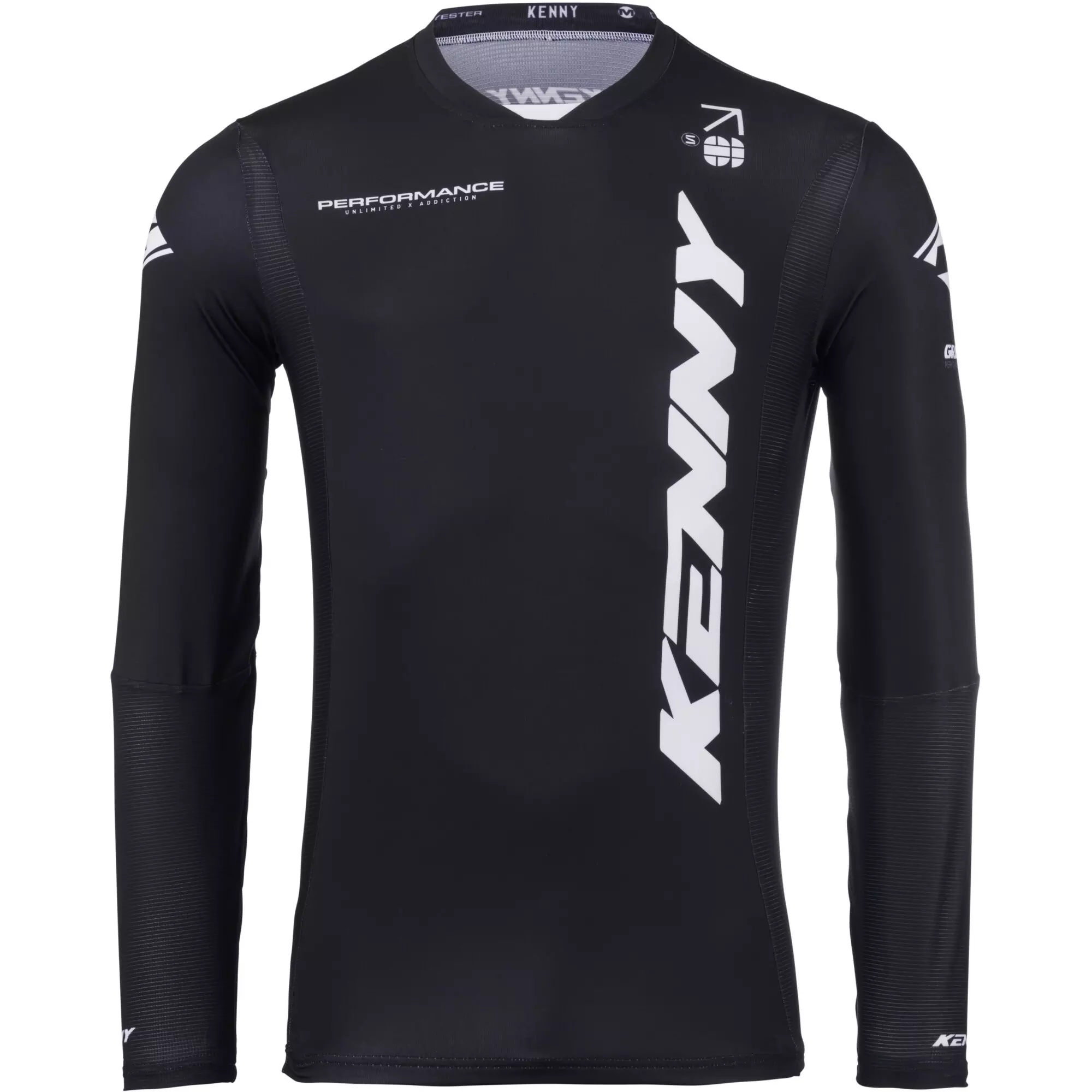 Maillot Cross Kenny Performance Noir